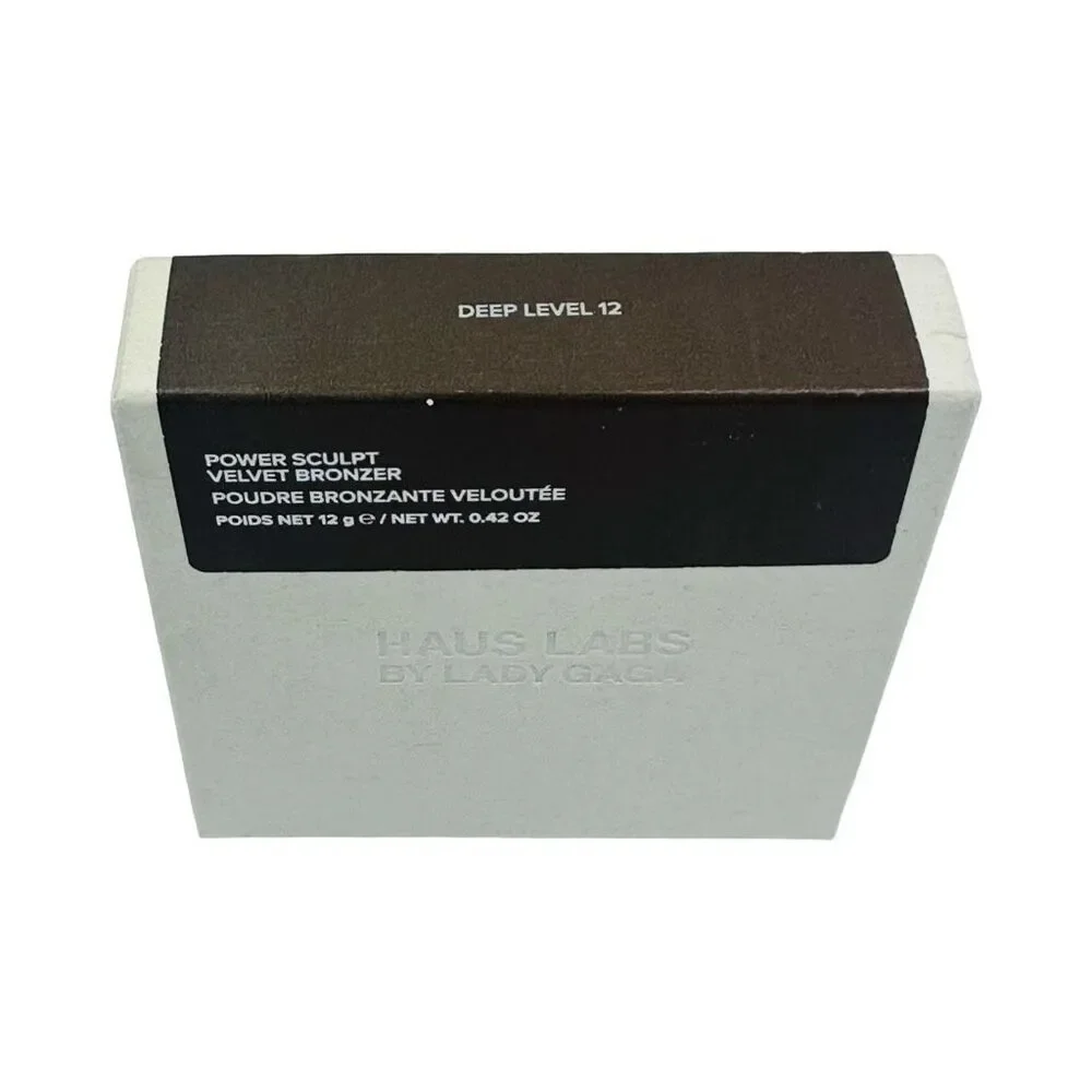 HAUS LABS by Lady Gaga Power Sculpt Velvet Bronzer - Deep Level 12 - 0.42 oz